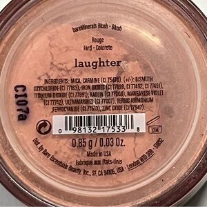 bareMinerals Blush Laughter 51892 0.85g / 0.03oz OPEN USED only a few times